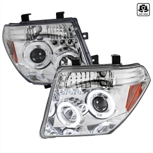 Spec-D Tuning Nissan Pathfinder Halo Led Projector Chrome