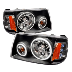 Spec-D Ford Ranger Ccfl Headlights -Black