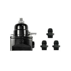 ACES FUEL INJECTION Fuel Pressure Regulator Black