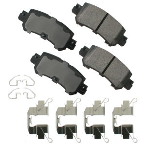 AKEBONO BRAKE CORPORATION Brake Pad Rear Mazda CX- 3 16-18 CX-5 13-15