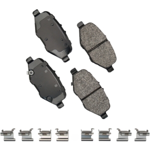 AKEBONO BRAKE CORPORATION Brake Pads Front Ford F250 F350 13-23