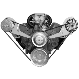 ALAN GROVE COMPONENTS ALT BRACKET SBC LWP DRIV ERS SIDE LOW PROFILE