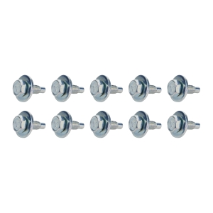 ALLSTAR PERFORMANCE Body Bolt 3/4in 10pk Silver