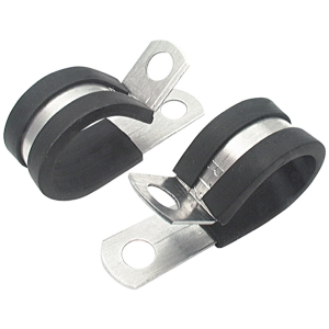 ALLSTAR PERFORMANCE Aluminum Line Clamps 1/2in 10pk