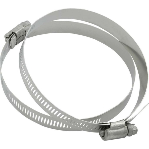 ALLSTAR PERFORMANCE Hose Clamps 4-1/2in OD 2pk No.64