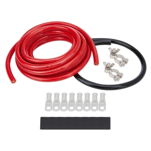 ALLSTAR PERFORMANCE Battery Cable Kit 2 Gauge 1 Battery