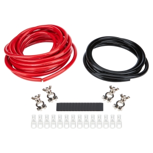 ALLSTAR PERFORMANCE Battery Cable Kit 2 Gauge 2 Batteries