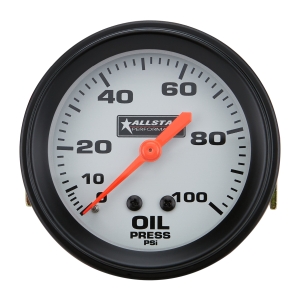 ALLSTAR PERFORMANCE Oil Pressure Gauge 0-100PSI 2-5/8in