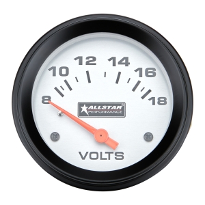 ALLSTAR PERFORMANCE Volt Gauge 8-18V