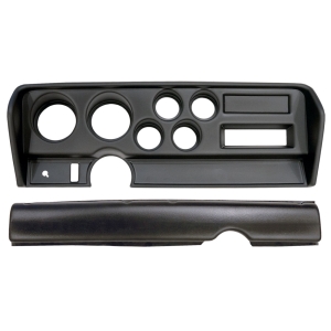 AutoMeter Direct Fit Gauge Panel Pontiac GTO 70-72 Black