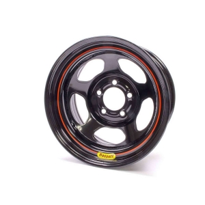 BASSETT 15x8 5x4.75 Blk Inertia Armor Edge