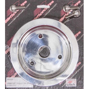 BILLET SPECIALTIES Polished BBC 3 Groove Lower Pulley