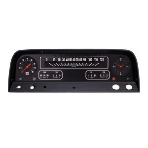 CLASSIC INSTRUMENTS 64-66 Chevy Truck Cluster Black