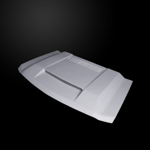 Amerihood Chevrolet Silverado 1500 BFT Style Functional Ram Air Hood