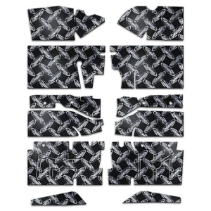 DYNAMAT 79-93 Mustang Floor Kit Custom Cut