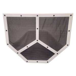 DOMINATOR RACE PRODUCTS Shaker Screen Radiator Mod White