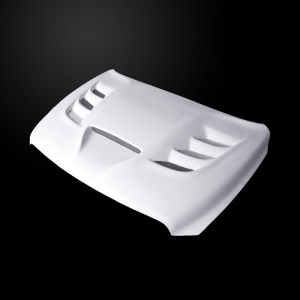 Amerihood Dodge Ram 1500 Type VIP Style Functional Ram Air Heat Extractor Hood
