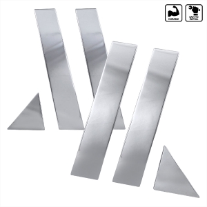 SPEC-D Tuning Chrysler 300 300C Chrome Door Pillar