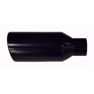 Pypes Diesel Truck Exhaust Tip 4" in - 7" out, 18" long Monster Tip - Black