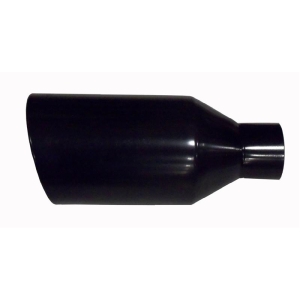 Pypes Diesel Truck Exhaust Tip 4" in - 8" out, 18" long Monster Tip - Black