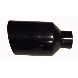 Pypes Diesel Truck Exhaust Tip 5" in - 8" out, 18" long Monster Tip - Black