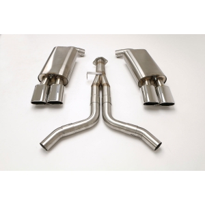 Billy Boat B&B Corvette C4 Exhaust System - L-98, 2 1/2" (2-Bolt flange) Oval Tips