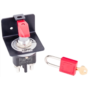 FLAMING RIVER Battery Disconnect The Big Switch 500 With Lock