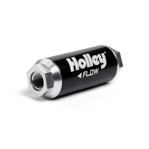 HOLLEY Billet 4500 Fuel Filter -12an 100-Micron 260GPH