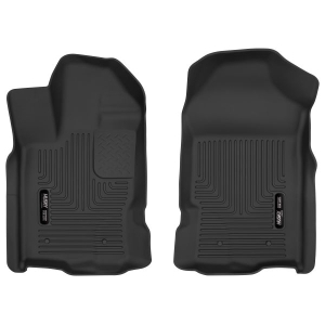 Husky Liners 2019+ Ford Ranger Black Front Floor Liners