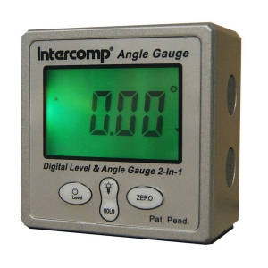 INTERCOMP Digital Angle Gauge w/Magnetic Base