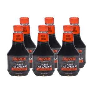 DRIVEN RACING OIL Carb Defender - Race Con centrate Case 6 x 6 oz.