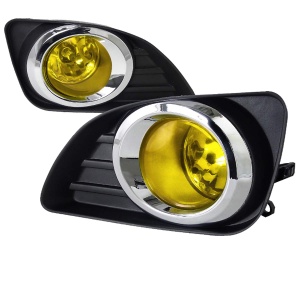 Spec-D Tuning Toyota Camry Fog Lights Yellow