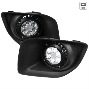 SPEC-D Tuning GMC Canyon LED Fog Lights - Clear Lens