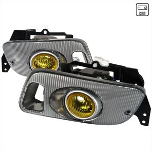 Spec-D Honda Civic Oem Fog Lights Yellow