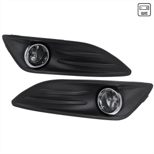 Spec-D Tuning Ford Fiesta Clear Fog Lights With Wiring Kit