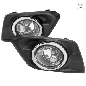 SPEC-D Tuning Nissan Rogue Fog Lights With Clear Lens