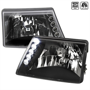 Spec-D Ford Ranger Led Headlights -Black
