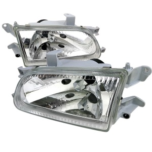 Spec-D Tuning Toyota Tercel Crystal Housing Headlights Chrome
