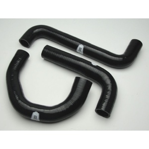 Cold-Case Radiators Pontiac GTO Silicone Radiator Hose Kit in Black, LS1