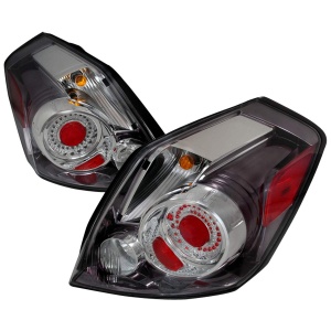 Spec-D Nissan Altima 4dr Led Taillights Chrome Rnd (Lt-Alt074cled-Dp)