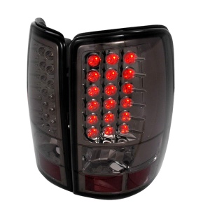 Spec-D Suburban Tahoe Yukon / Denali Led Taillights Led With Smoked Lens Gunmetal