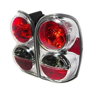 Spec-D Jeep Liberty Taillights - Chrome (Lt-Lib02-Ks)