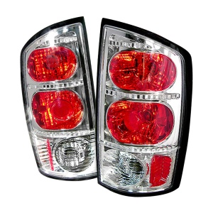 Spec-D Dodge Ram Taillights - Chrome (Lt-Ram02-Ks)