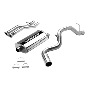 Magnaflow Exhaust System for GM TAHOE/YUKON 5.7L Single Side Exit 5 x x 22in. Dual Inlet Muffler; 3.0/2.5in. Tubing