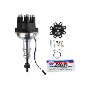 MSD SBF 302 Pro-Billet Dist w/Small Cap & Steel Gear