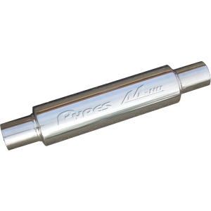 Pypes M-80 3 x 14 5 304 Stainless Polished Bullet Muffler