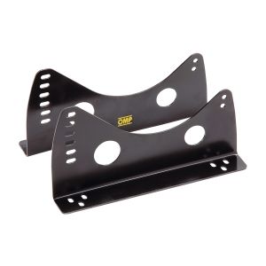 OMP RACING INC. Seat Brackets Low Mount Steel Black