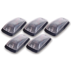 PACER PERFORMANCE Hi-Five Cab Roof Lights Clear 5 Light Kit