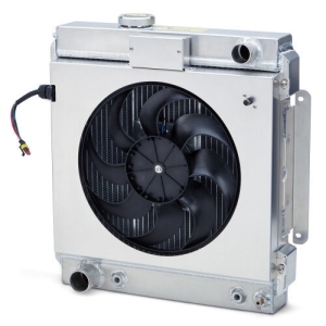 PROFORM Slim Fit Radiator 64-66 Mustang Driver Outlet
