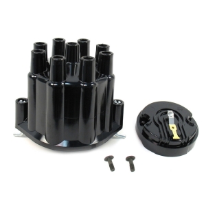 PERTRONIX IGNITION Dist. Cap & Rotor Kit - Black